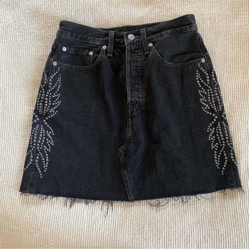 Levi’s Premium Studded Denim Mini Skirt 27